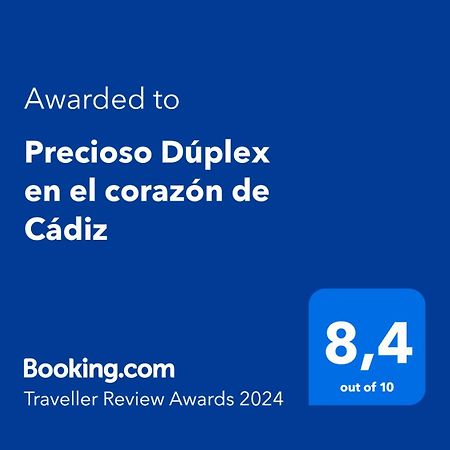 Precioso Duplex En El Corazon De Cadiz Lägenhet Exteriör bild